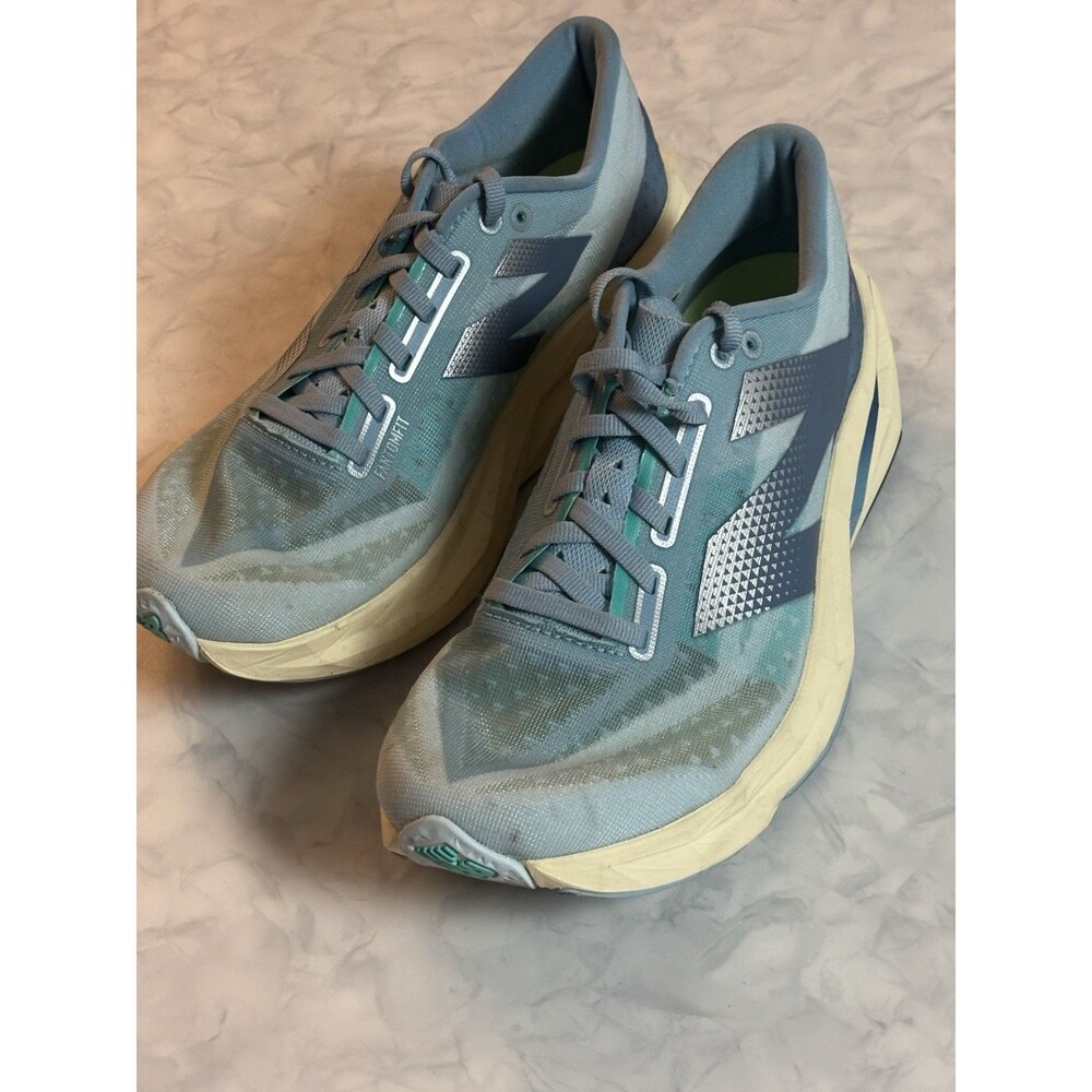 New Balance FuelCell Rebel v4 Blue Running Shoes Womens 8.5 B WFCXCH4 With Box